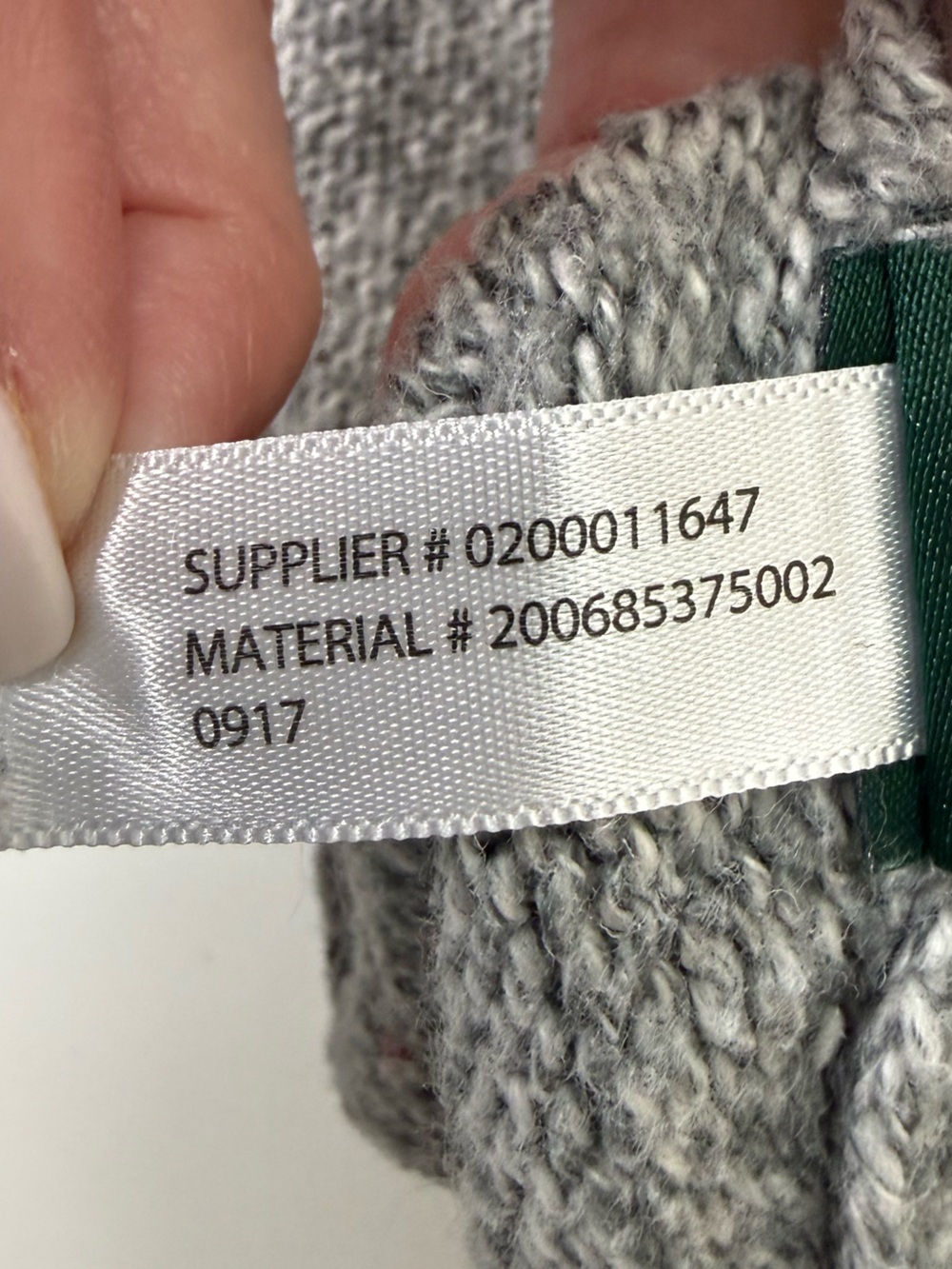 Lauren Ralph Lauren | Marled Knit Dolman Sleeve Sweater | Gray | Size XXL - Picture 6 of 10